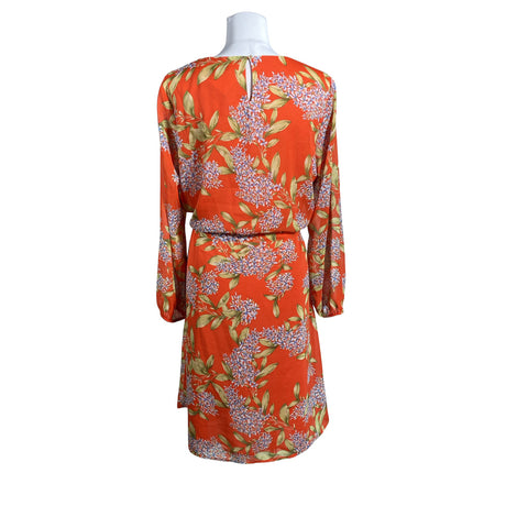 Unisex Your Face - Schiffon dress, size 40 - Orange (2)