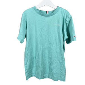 Unisex Tommy Hilfiger - T-shirt, size 146 - 152 - Turquoise (1)