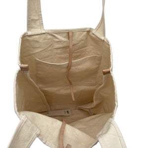 Unisex Lumi - Shopping bag, size Maxi - Natural white (2)