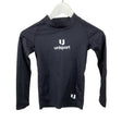 Unisex Unisport - Sports shirt, long sleeve, size 122 - 128 - Black ()