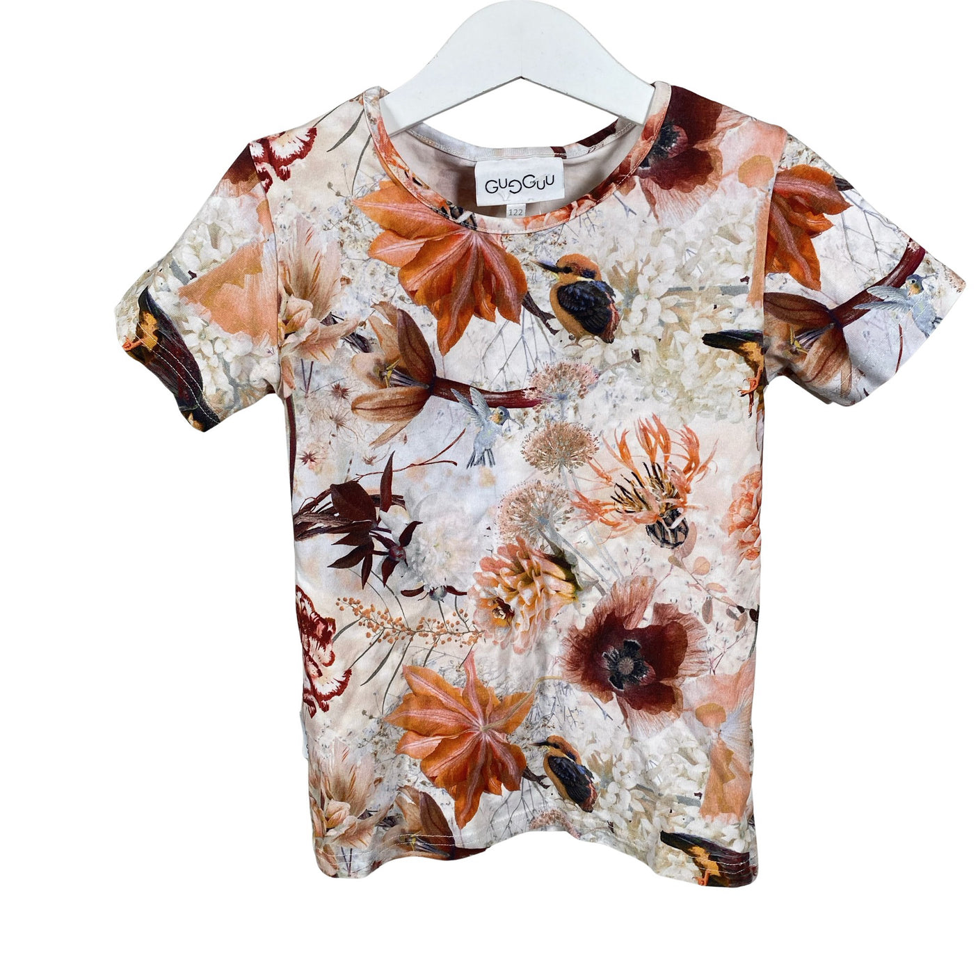 Unisex Gugguu - T-shirt, size 116 - 122 - Orange (1)