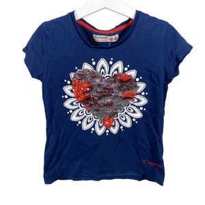 Unisex Desigual - T-shirt, size 110 - 116 - Blue (1)