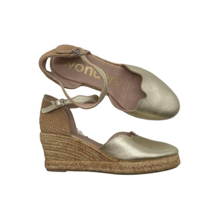 Unisex Wonders - Wedge sandals, size 39 - Gold (1)