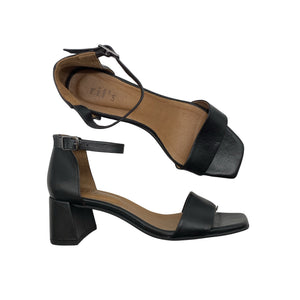 Unisex Ril's - Heeled sandals, size 39 - Black (1)
