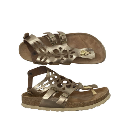Unisex Birkenstock - Sandals, size 38 - Gold ()