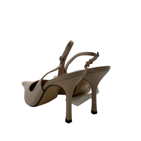 Unisex Pura López - Heeled sandals, size 38 - Beige (2)