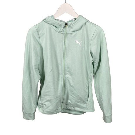 Unisex Puma - Hoodie, size 158 - 164 - Green ()