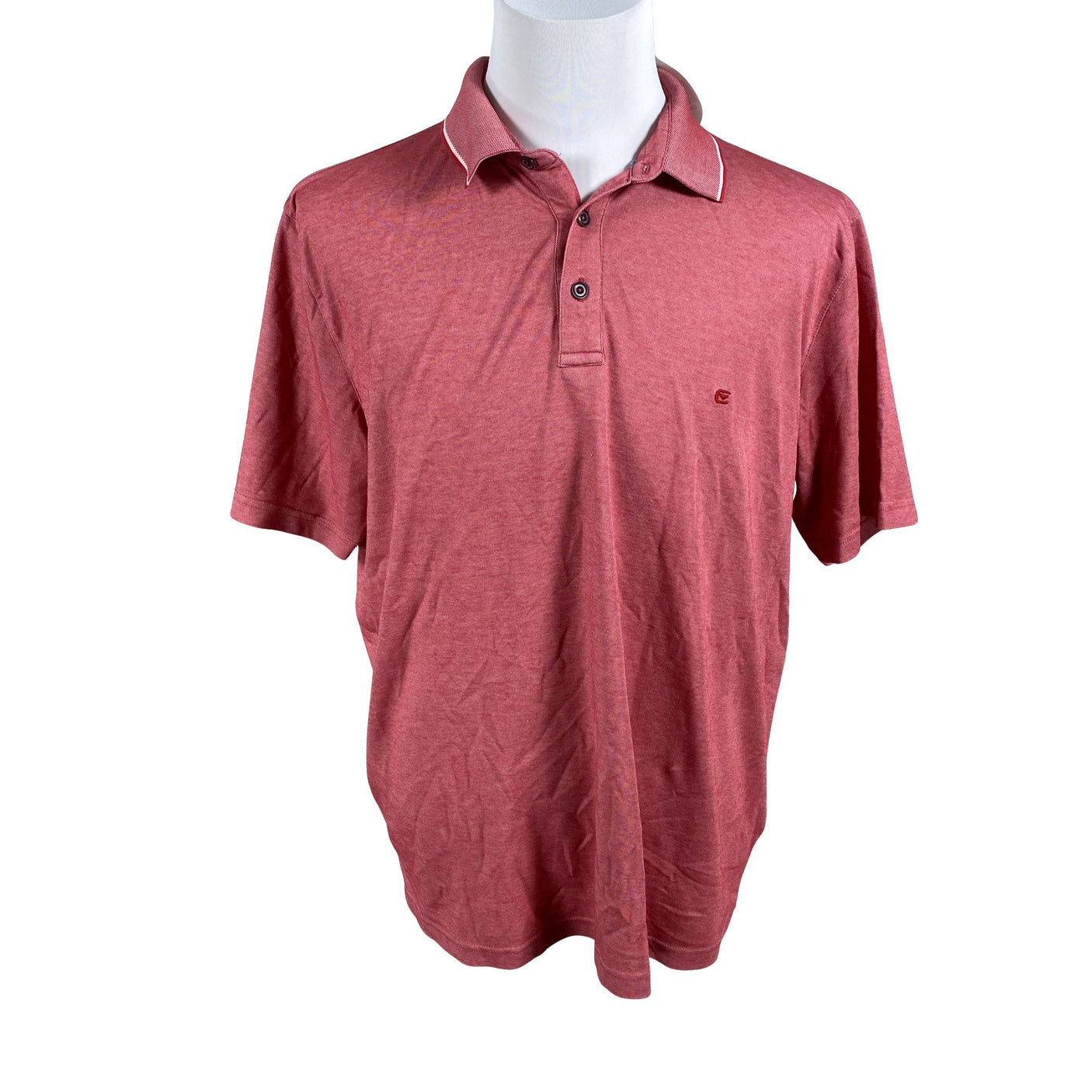 Unisex Casa Moda - Polo shirt, size XXL - Red (1)