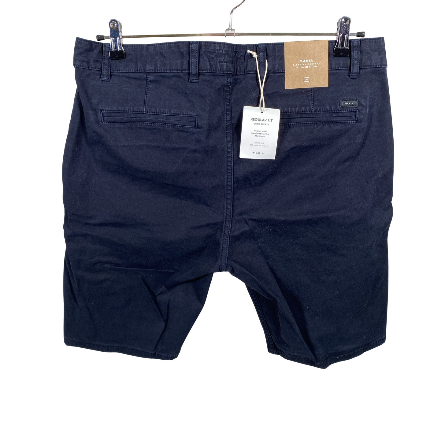 Unisex Makia - Shorts, size W36 - Blue (2)