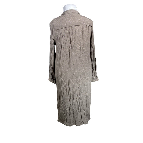 Unisex Noa Noa - Schiffon dress, size 44 - Brown (2)