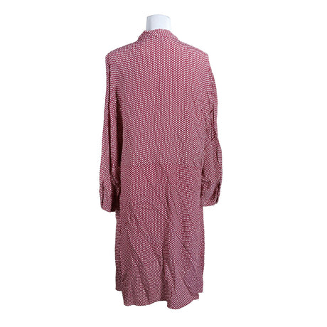 Unisex Samsoe&Samsoe - Schiffon dress, size 38 - Red (2)