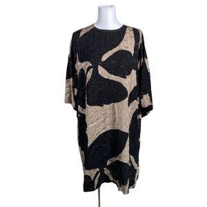 Unisex Marimekko - Schiffon dress, size 40 - Black (1)