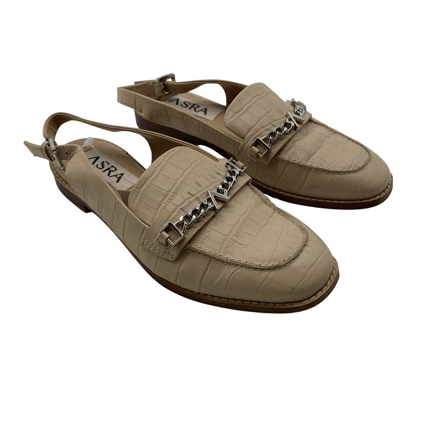 Unisex ASRA - Slip-on shoes, size 38 - Beige (2)