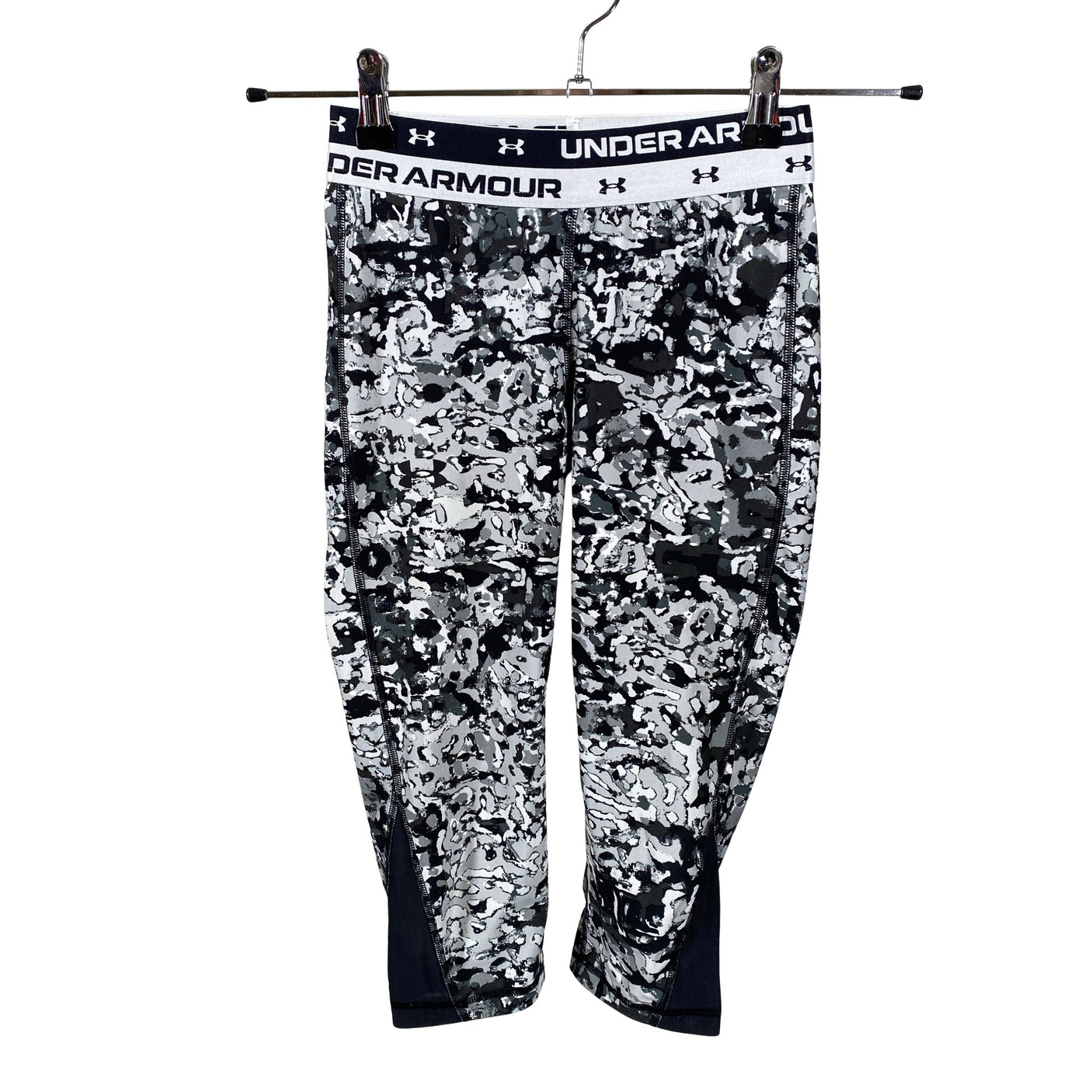 Unisex Under Armour - Sports capri pants, size 152 - 158 - Gray (1)