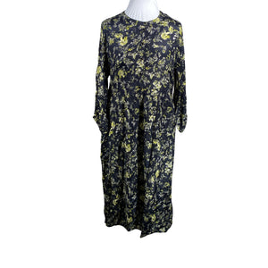 Unisex Kaffe - Schiffon dress, size 42 - Blue (1)