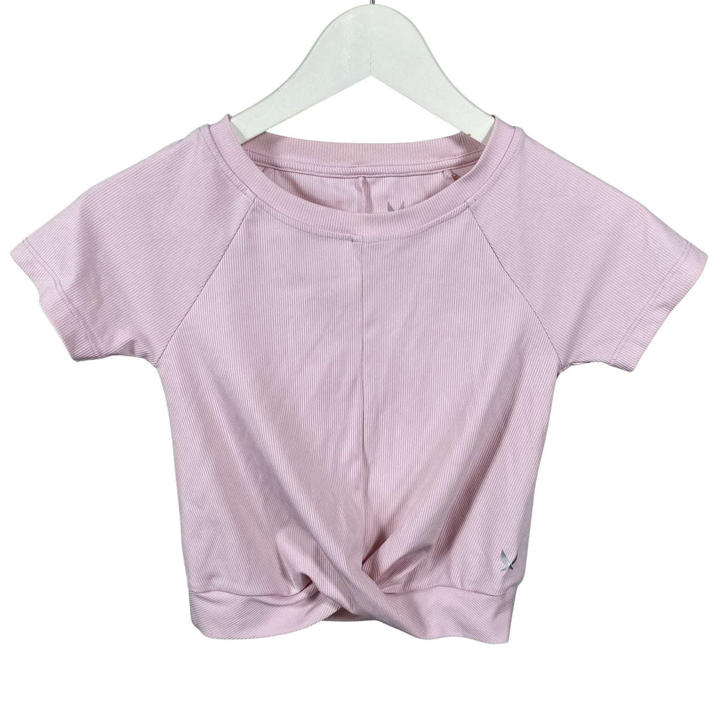 Unisex Soc - Sports shirt, short sleeve, size 122 - 128 - Light pink (1)