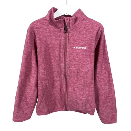 Unisex Everest - Fleece jacket, size 122 - 128 - Light pink ()
