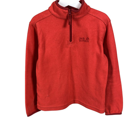 Unisex Jack Wolfskin - Fleece shirt, size 122 - 128 - Red ()
