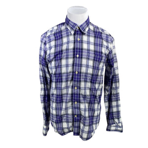 Unisex East West - Collared shirt, size L - Violet (1)