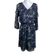 Unisex Esprit - Schiffon dress, size 38 - Blue ()