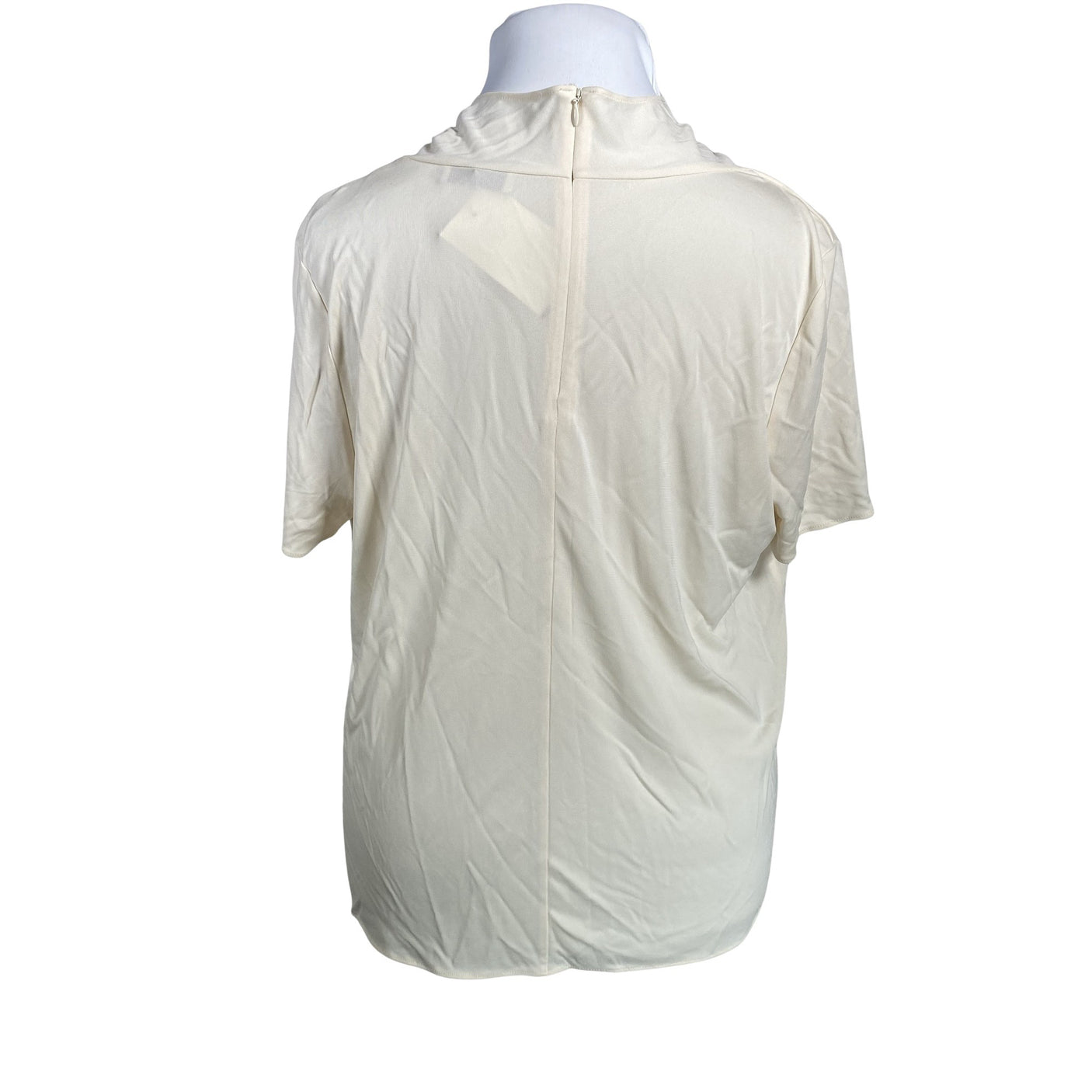 Unisex Tiger of Sweden - Short-sleeved blouse, size 42 - Natural white (2)
