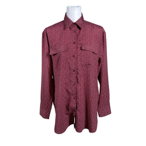 Unisex Lauren Ralph Lauren - Blouse, size 40 - Wine red (1)