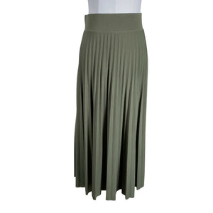 Unisex Anna Field - Pleated skirt, size 38 - Green (1)