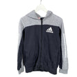 Unisex Adidas - Hoodie, size 158 - 164 - Gray ()
