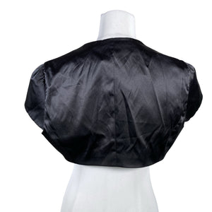 Unisex Esprit - Evening bolero jacket, size 40 - Black (2)