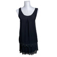 Unisex Intimissimi - Schiffon tunic, size 36 - Black ()