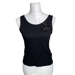 Unisex Pierre Cavallo - Tricot tank top, size 38 - Black (1)