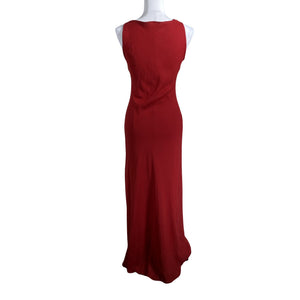 Unisex Cappuccini - Schiffon dress, size 38 - Red (2)
