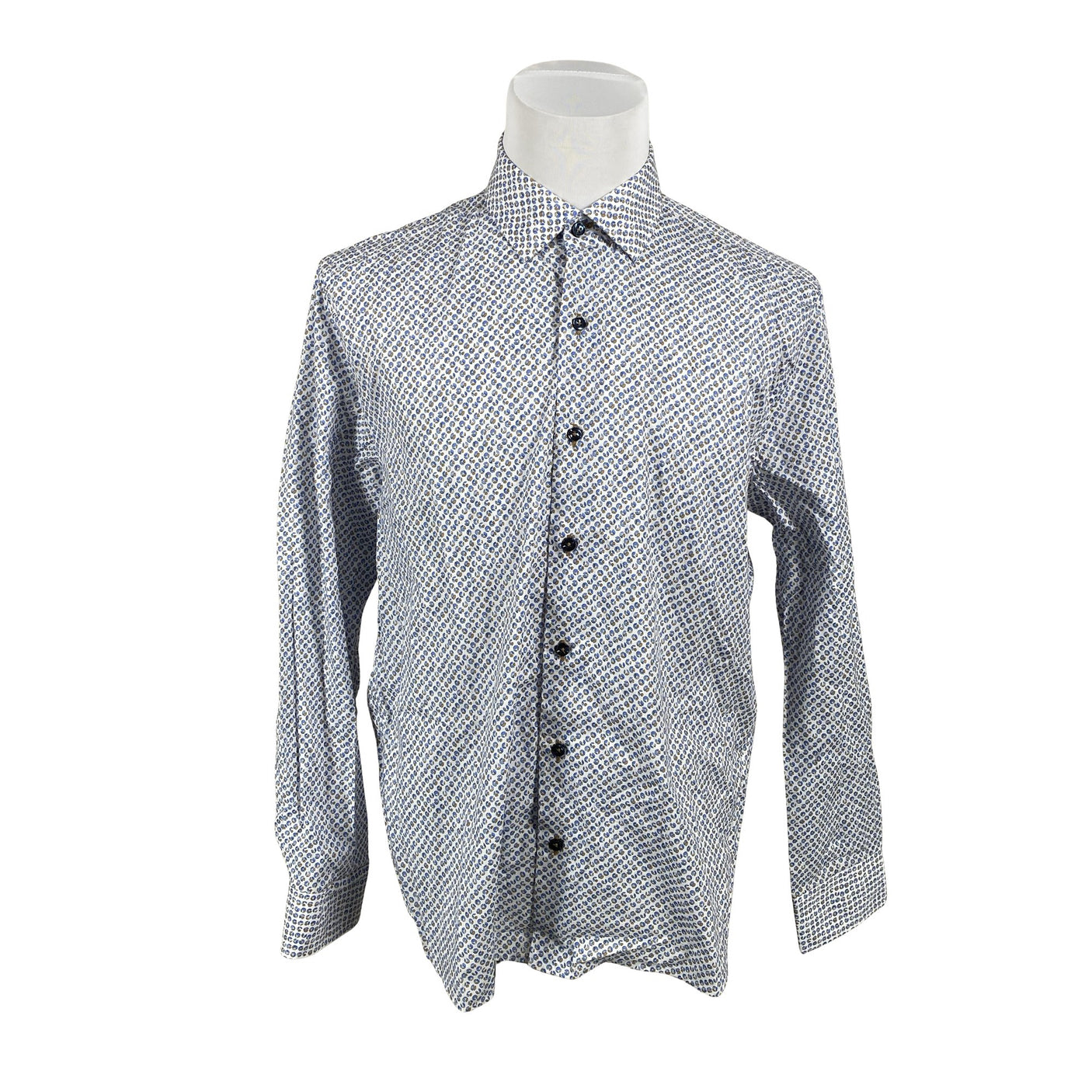 Unisex Orvieto - Collared shirt, size L - White (1)