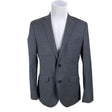 Unisex Riley - Suit jacket, size L - Gray ()