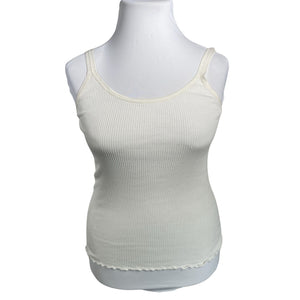 Unisex Rosemunde - Tricot tank top, size 42 - White (1)