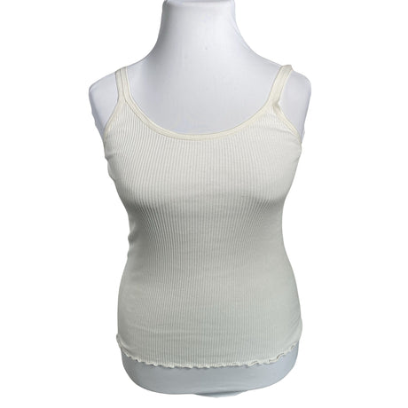 Unisex Rosemunde - Tricot tank top, size 42 - White ()
