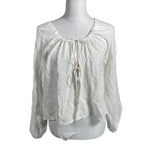 Unisex ROURI - Blouse, size 40 - White (1)