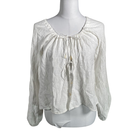 Unisex ROURI - Blouse, size 40 - White ()