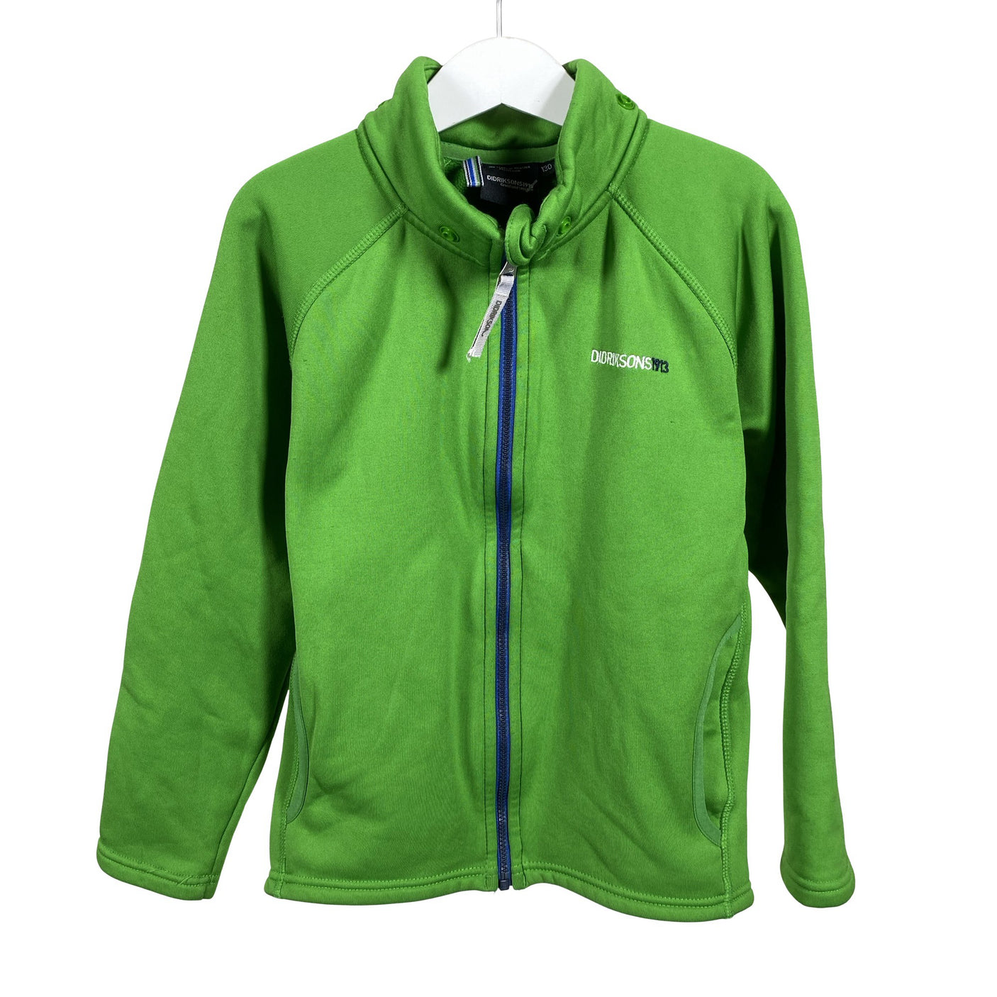 Unisex Didriksons - Fleece jacket, size 128 - 134 - Green (1)