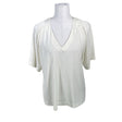 Unisex Banana Republic - Short-sleeved blouse, size 40 - White ()