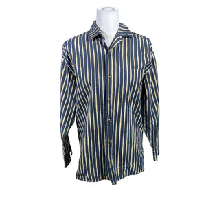 Unisex Marimekko - Collared shirt, size 38 - Blue (1)