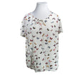 Unisex Laura Kent - Short-sleeved blouse, size 48 - White ()
