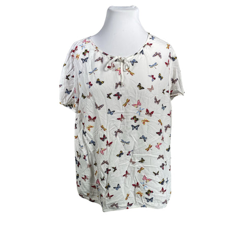 Unisex Laura Kent - Short-sleeved blouse, size 48 - White ()
