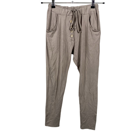 Unisex Bypias - Tricot pants, size 34 - Brown ()