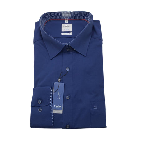 Unisex Olymp - Collared shirt, size XL - Blue ()