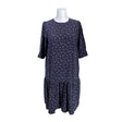 Unisex R-collection - Schiffon dress, size 36 - Blue ()
