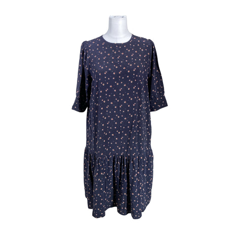 Unisex R-collection - Schiffon dress, size 36 - Blue ()