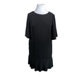 Unisex Hálo - Schiffon dress, size 42 - Black ()