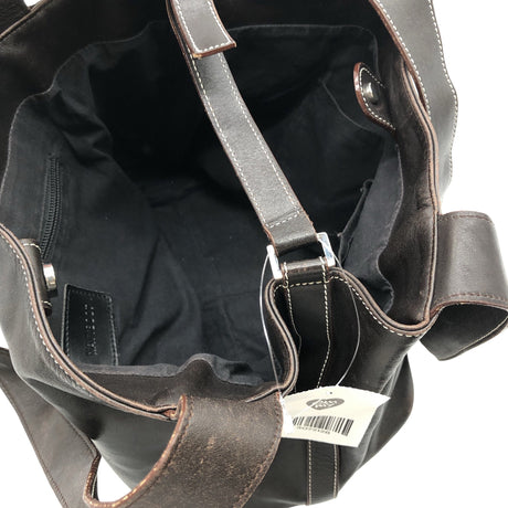 Unisex Navyboot - Handbag, size Midi - Brown (2)