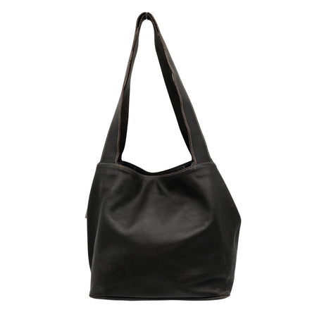 Unisex Navyboot - Handbag, size Midi - Brown ()
